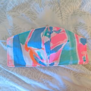 Lilly Pulitzer Mask handmade with elastic